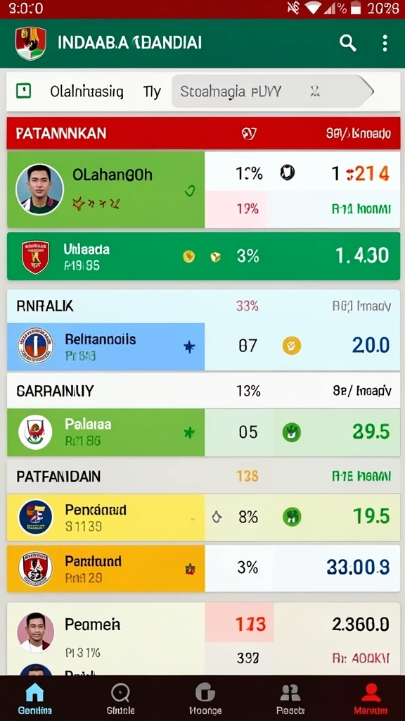 indslot - Tampilan utama aplikasi INDSLOT dengan grafis yang menawan.