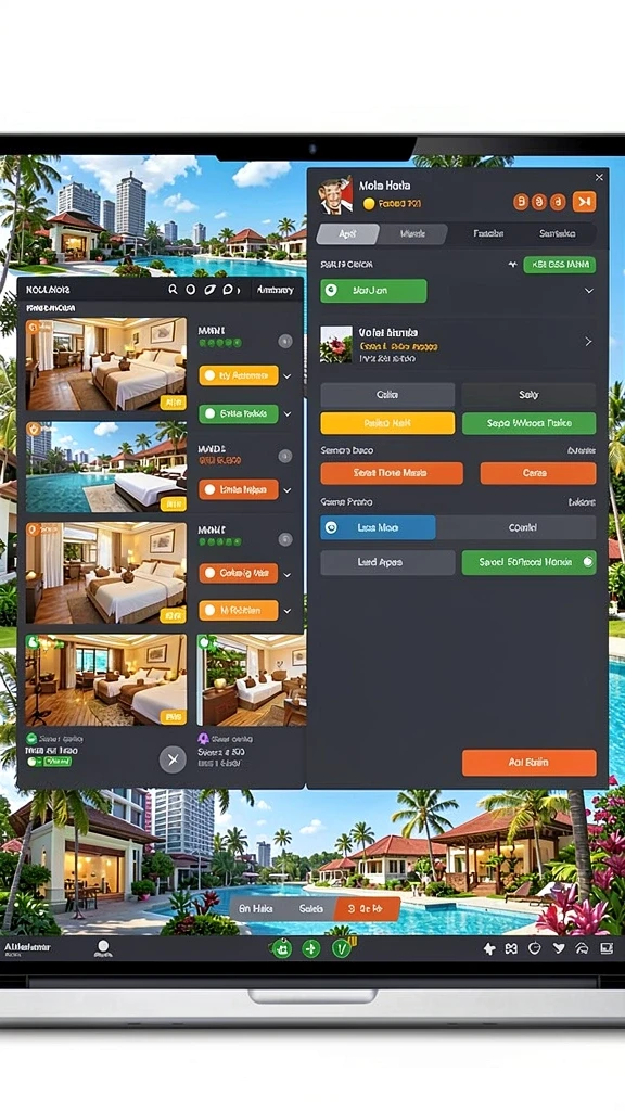 luxury333 - Tampilan antarmuka yang menarik dan intuitif.