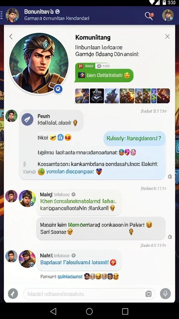 rp6789 - Tangkapan layar menampilkan dunia yang kaya warna.